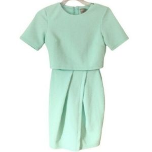 ASOS mini dress in mint green 🌱